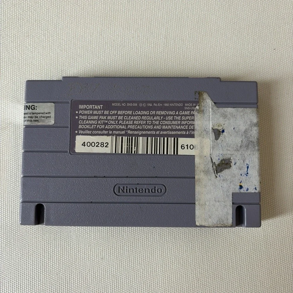 The Flintstones: The Treasure of Sierra Madrock (SNES) Loose Cart Tested Working